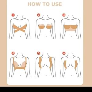 Womens Adhesive brest/ boob tape